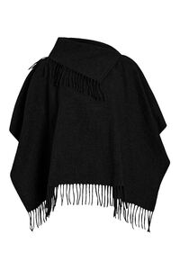 Vila Poncho com franjas