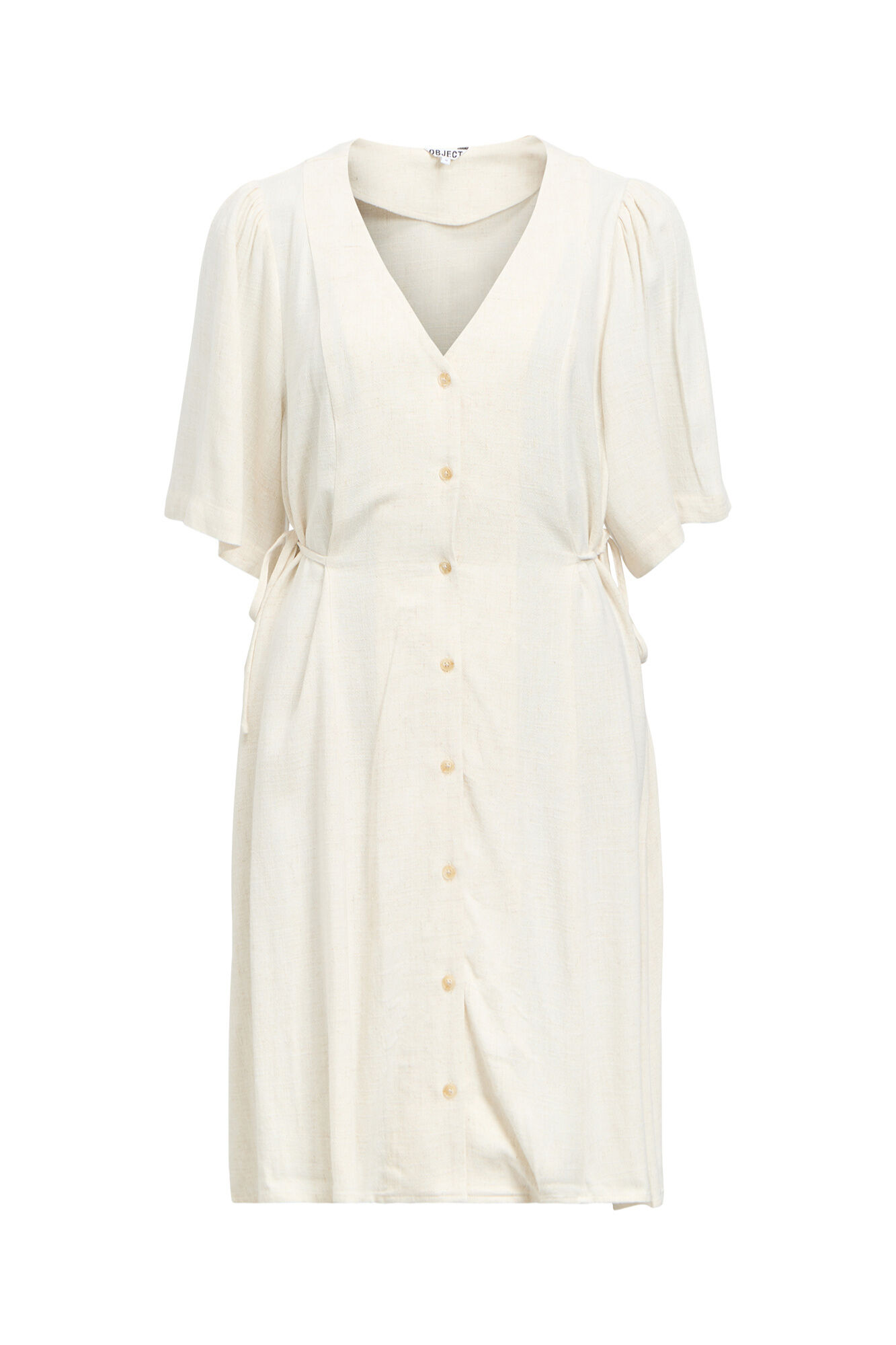 Object Vestido curto em linho