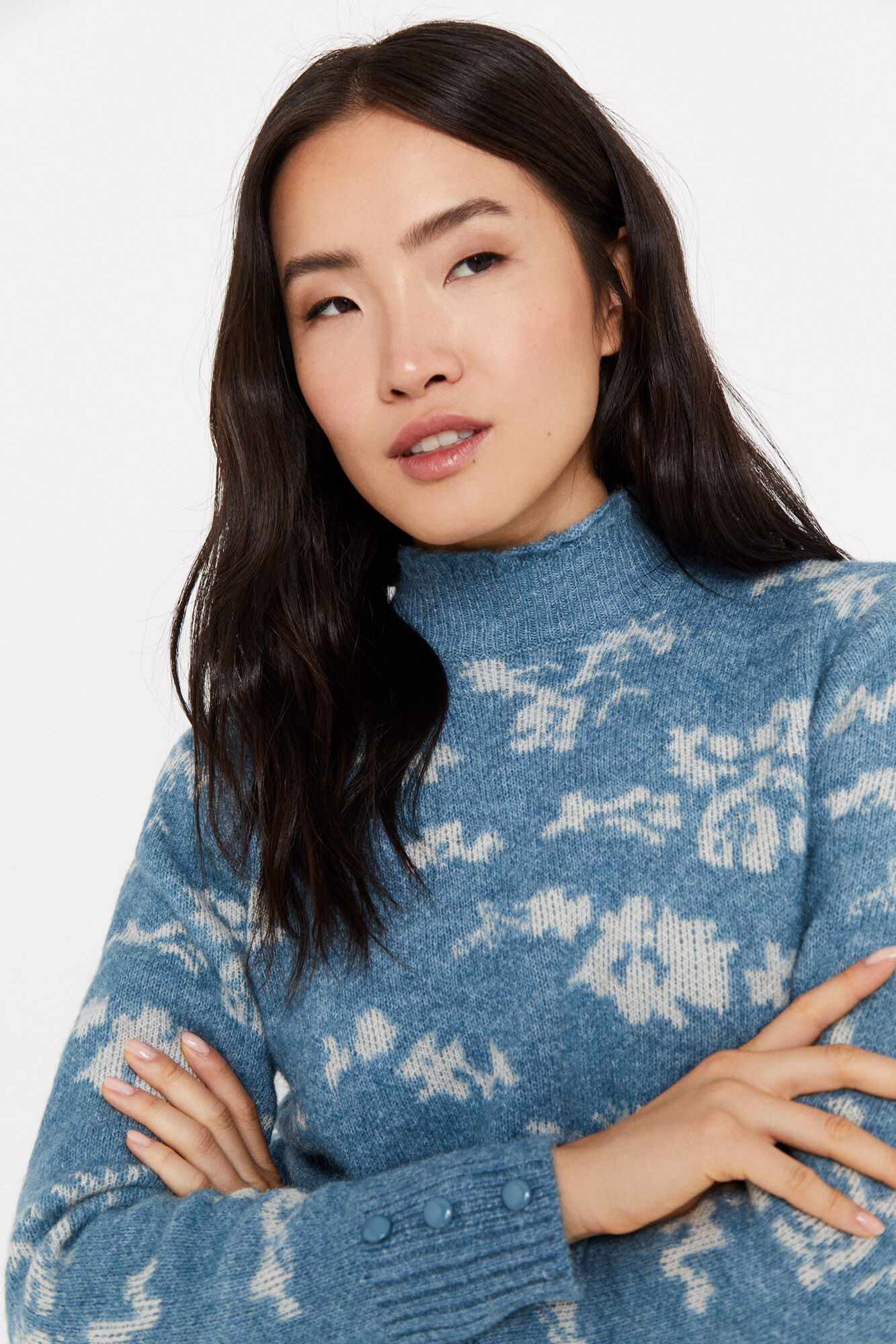 Jacquard jumper womens new arrivals