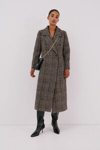 Cortefiel Long fabric coat