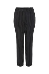Vila Pantalón de vestir slim fit Negro