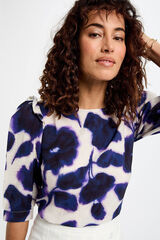 Morgan Blusa manga 3/4 estampada Multicolorido