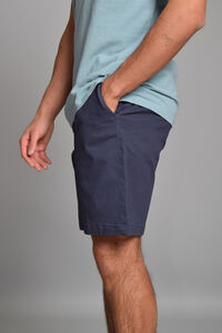Cortefiel Casual fit Bermuda shorts Blue