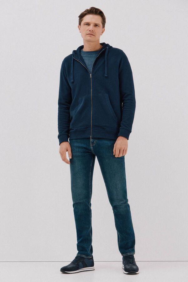 Cortefiel Slim fit jeans Blue