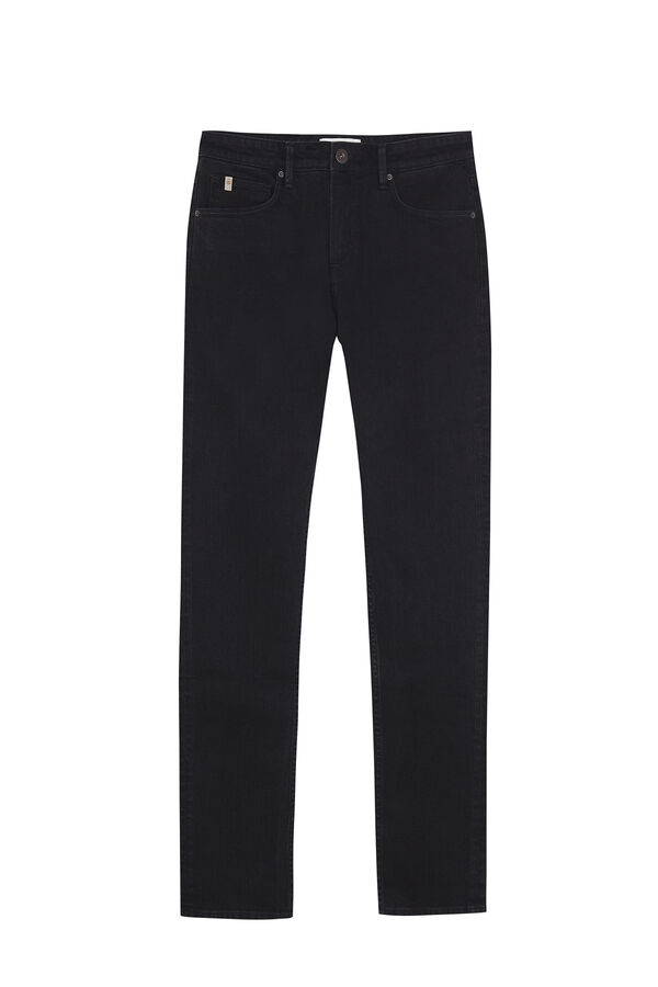 Cortefiel Slim fit jeans Black