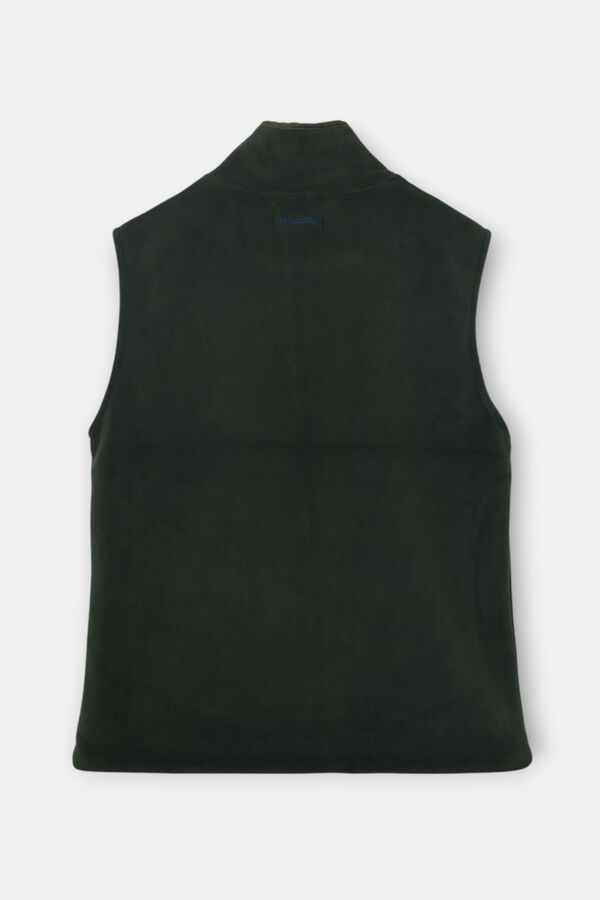 Silbon Colete de polar cl&aacute;ssico Verde