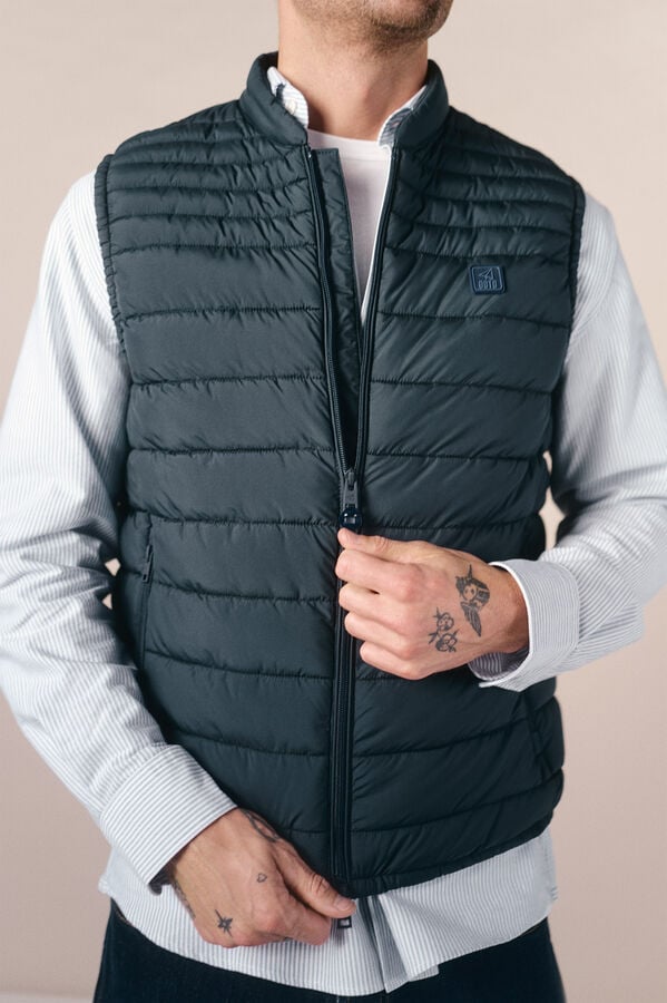 OOTO Colete acolchoado ultraleve Azul