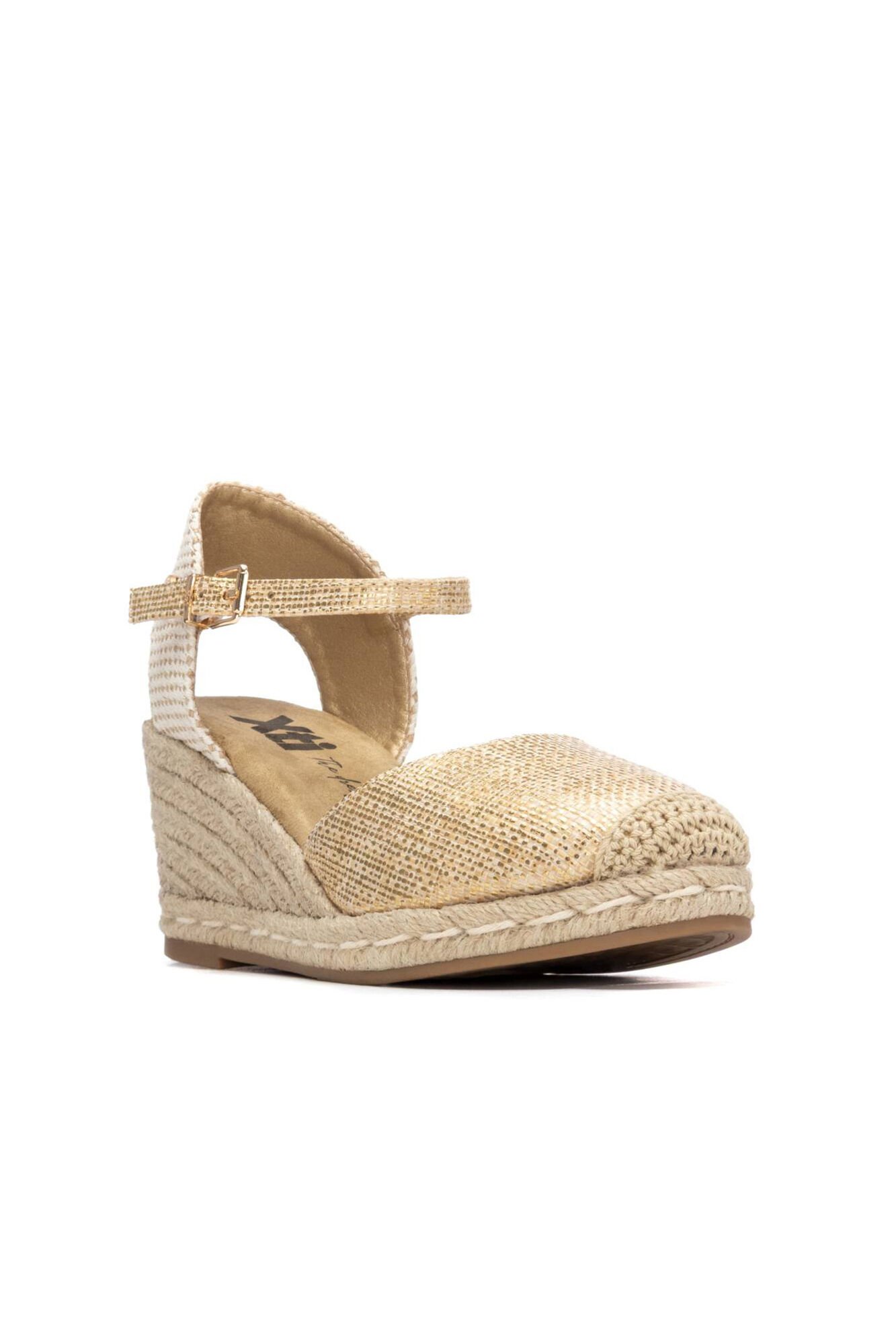 XTI Alpercata de cunha de senhora em juta