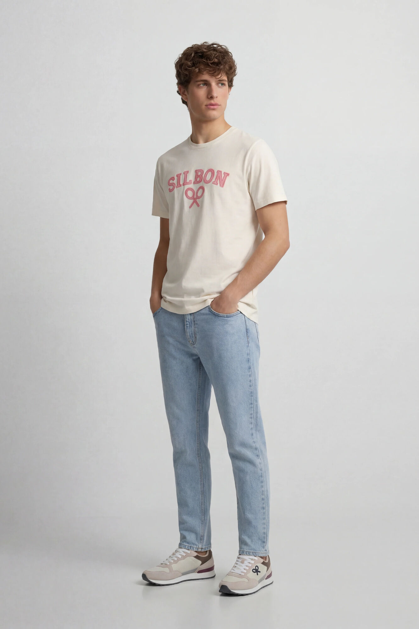 Silbon Camiseta raqueta media