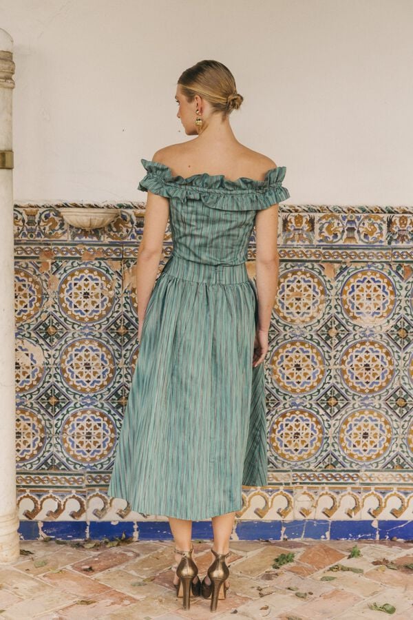 Cherubina Cameron skirt Turquoise