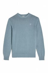 Cortefiel Cotton round neck jumper Blue