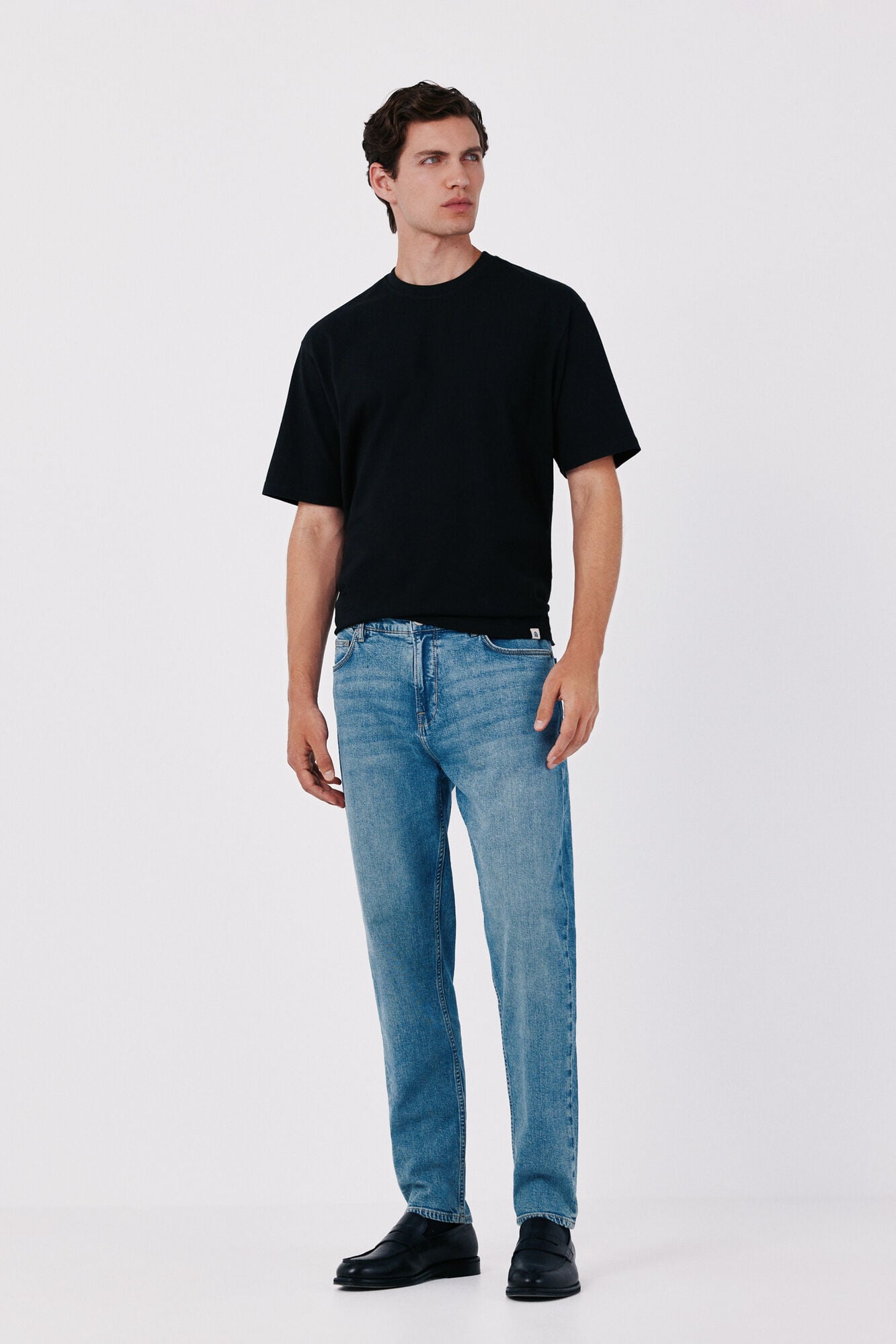 Cortefiel Cal&ccedil;as jeans leves slim tapered