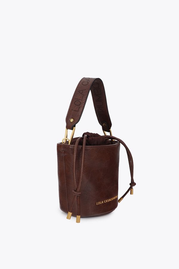 Lola Casademunt Bucket bag Castanho