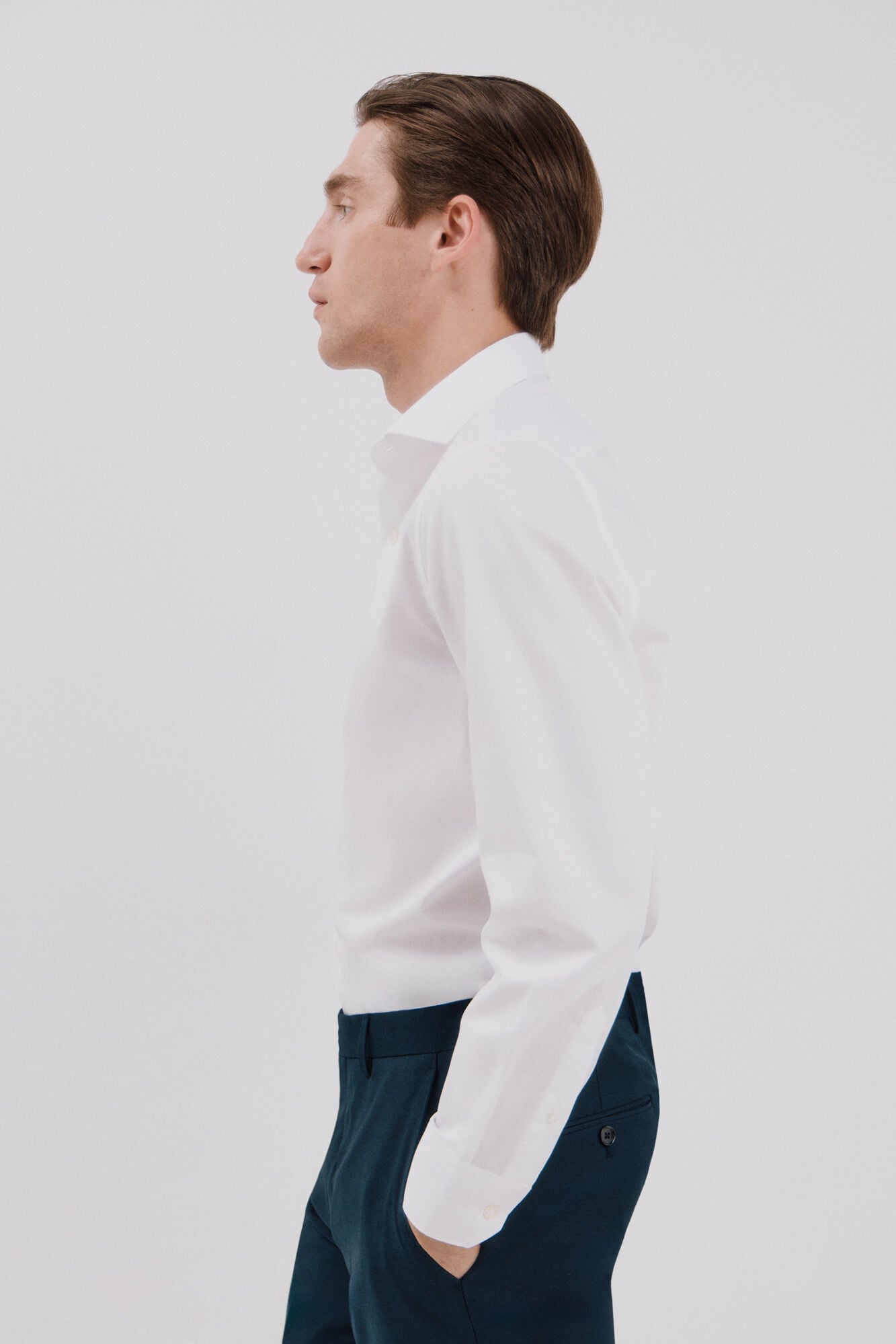 Cortefiel Plain easy-iron dress shirt