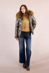 Molly Bracken Casaco acolchoada com capuz Verde