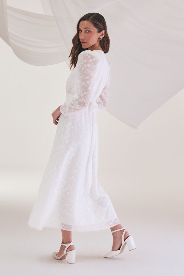 Pol&iacute;n Et Moi Amaia wedding dress White