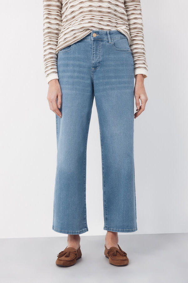 Cortefiel Sensational marine jeans Blue