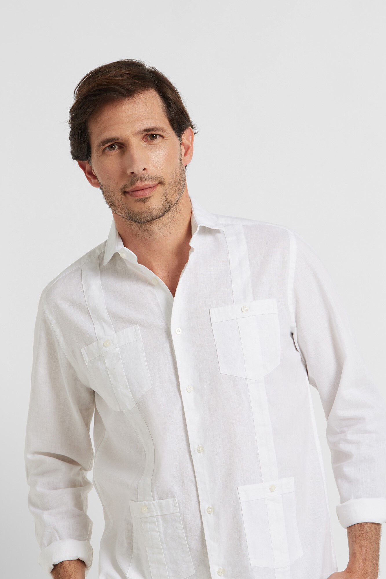Guayabera hombre corte on sale inglés