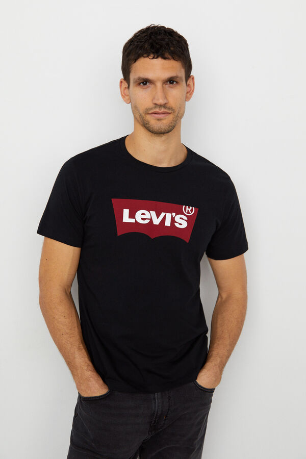 Cortefiel Camiseta Levis® Negro