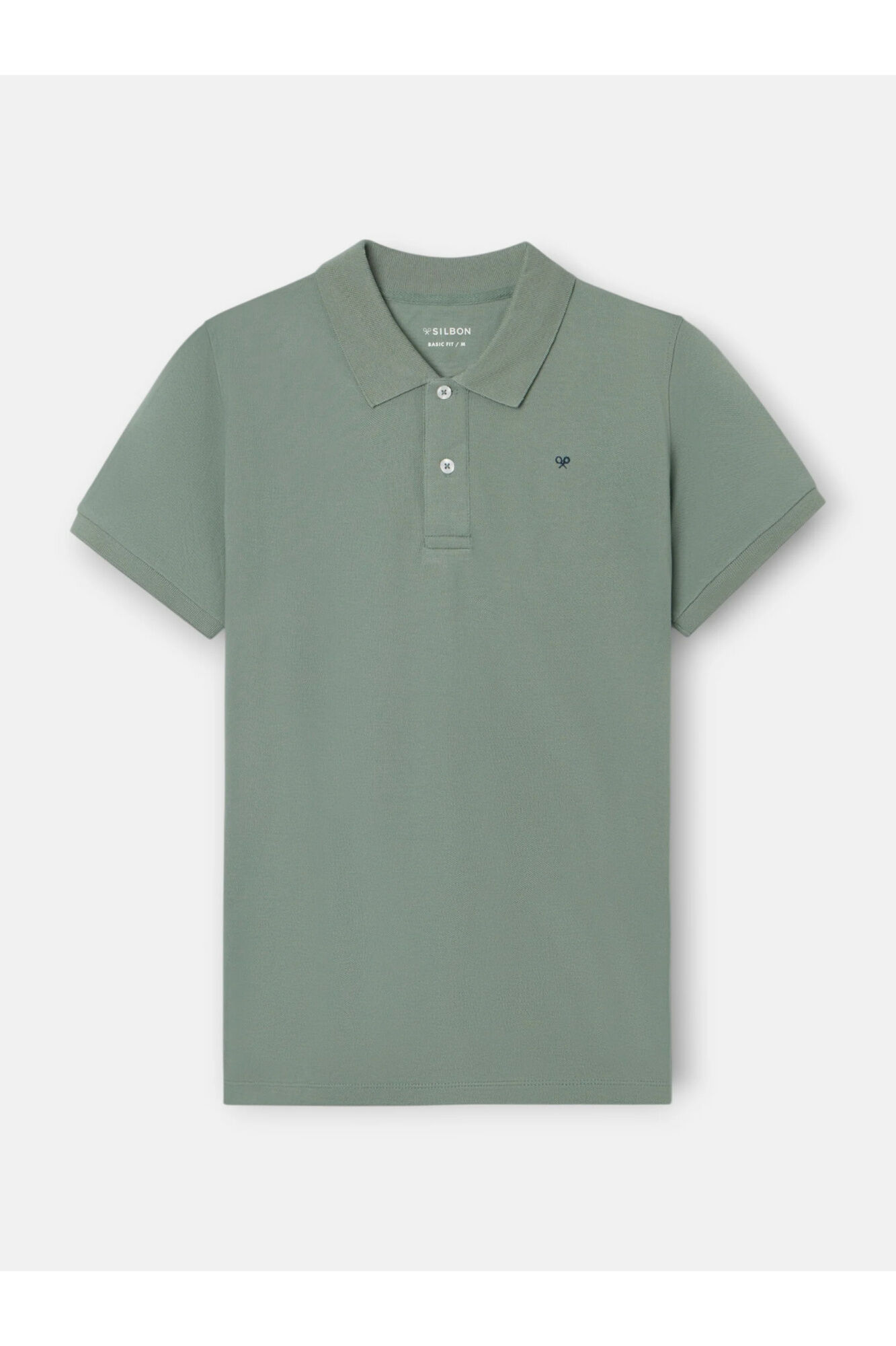 Silbon Polo cl&aacute;ssico liso