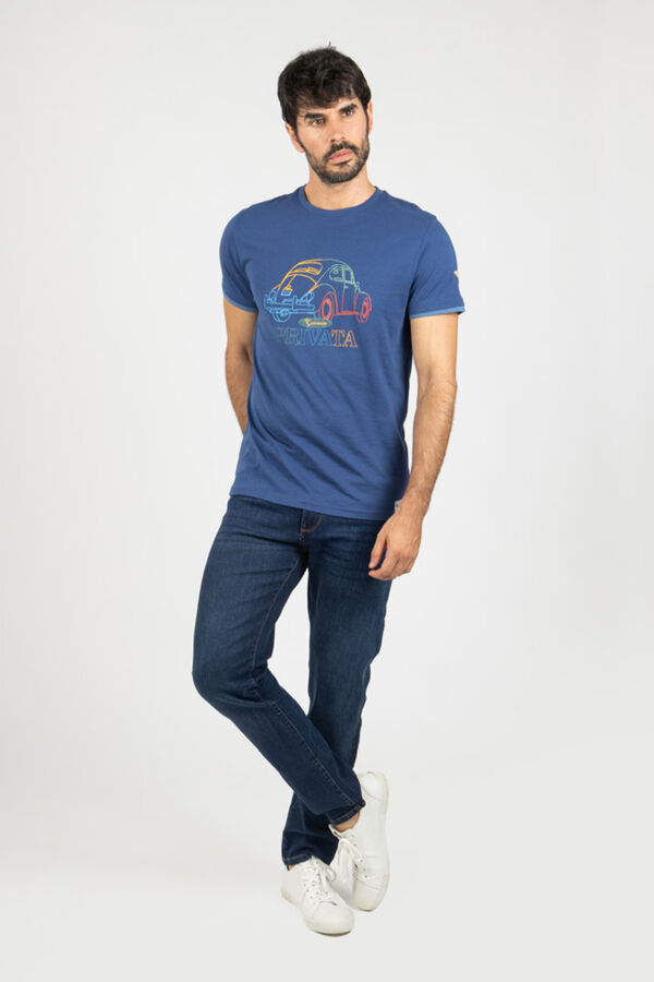 Privata Short sleeve T-shirt Blue