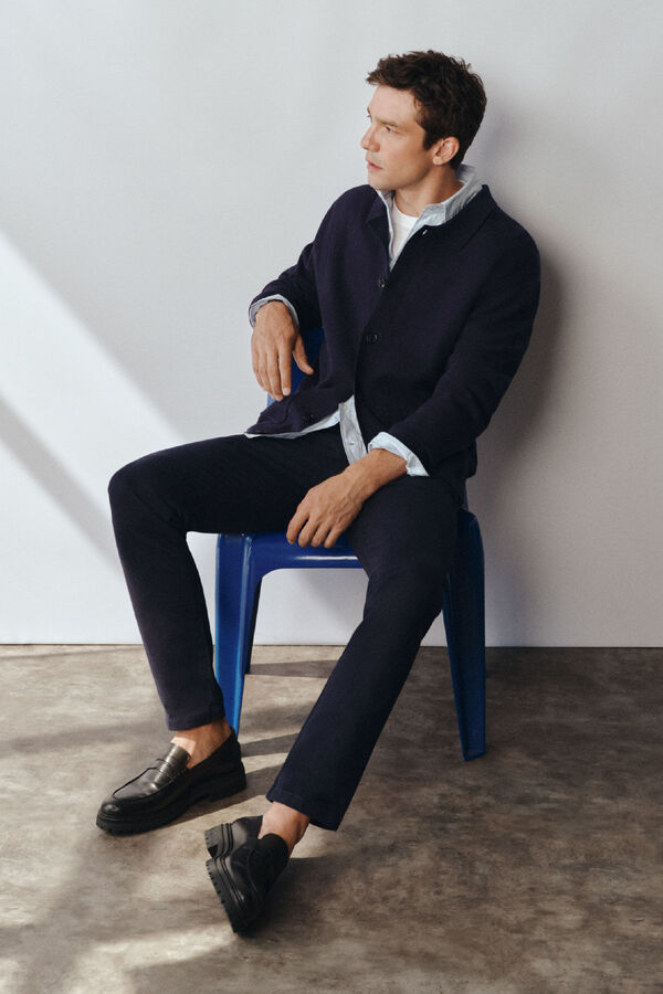 Cortefiel Loafer Black