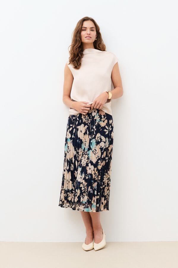 Caroll T-shirt sem mangas Tsatin Tostado