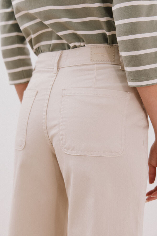Cortefiel Sensational marine jeans Ivory