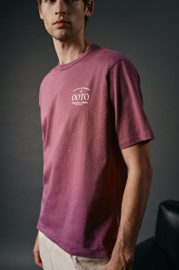 OOTO Camiseta gráfica lavada Granada