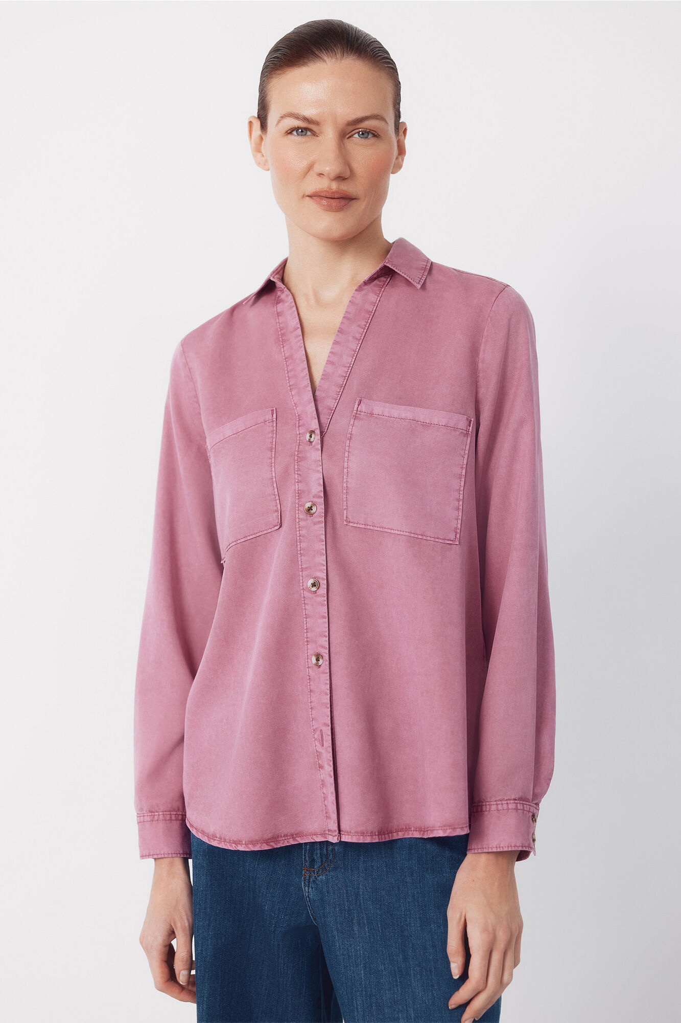 Cortefiel Tencel denim shirt