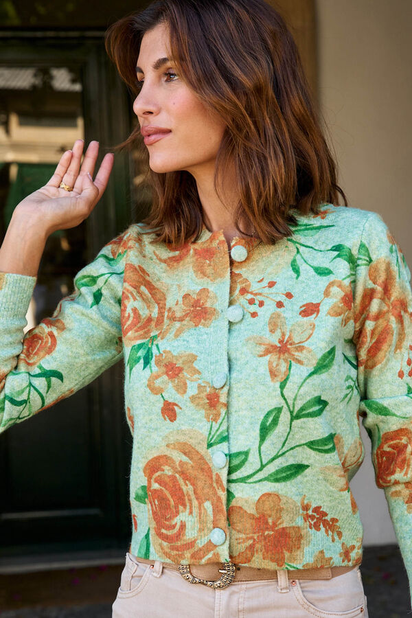 Pol&iacute;n Et Moi Jersey punto onila Verde