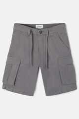 Silbon Bermuda cargo Gris