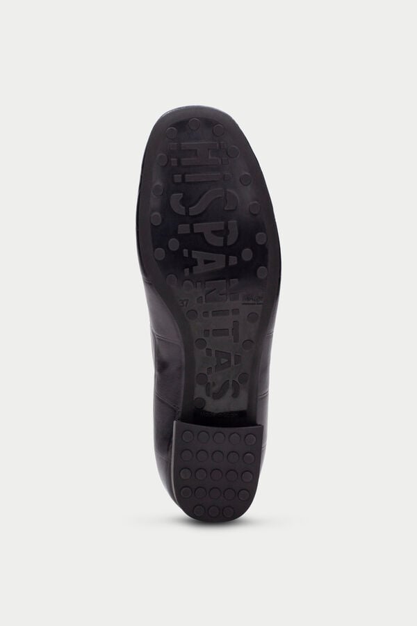 Hispanitas Metallic Oslo ballet flats Black