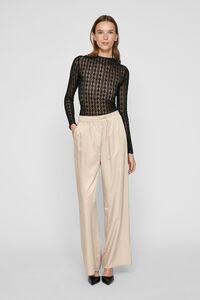 Vila Wide fluid trousers