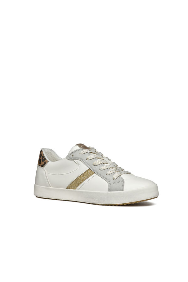 Cortefiel Deportiva low cut de mujer Blanco