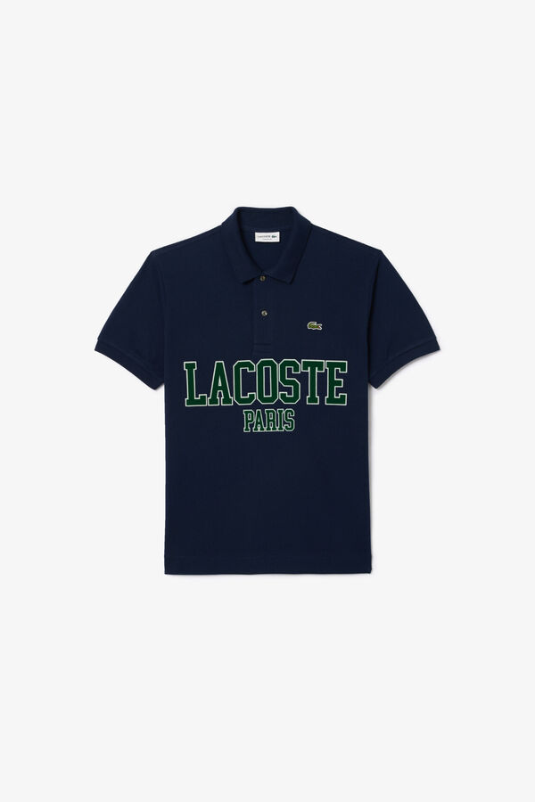 Lacoste Polo de manga curta Azul