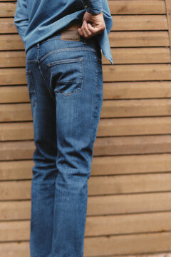 Cortefiel Jeans slim fit Azul