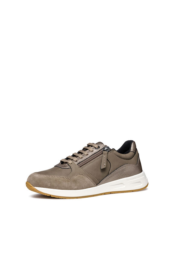 Cortefiel Deportiva low cut de mujer Beige