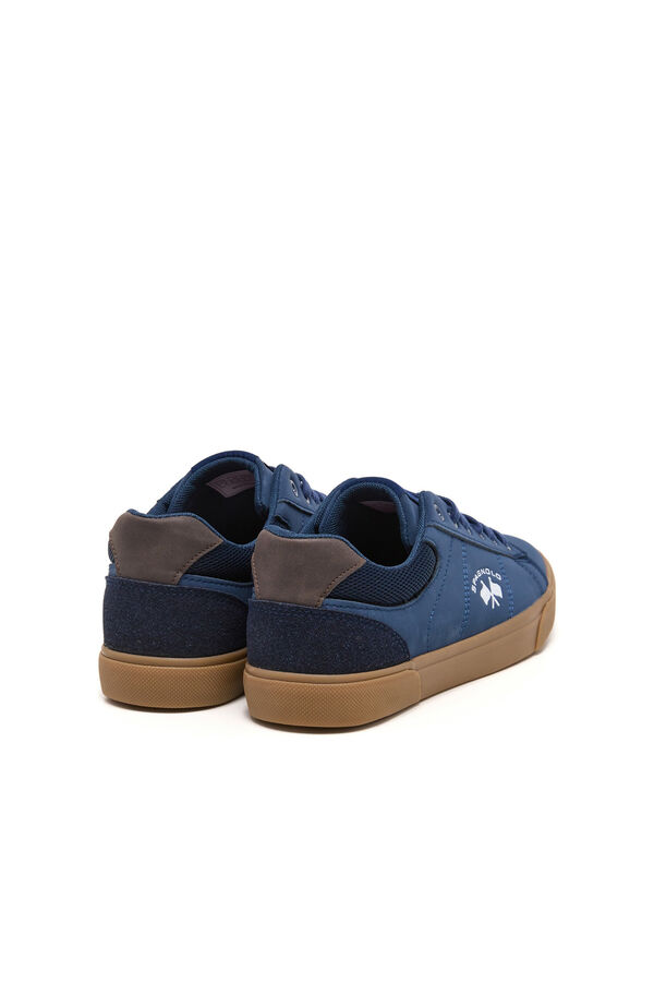 Spagnolo Men's casual tennis sneakers Blue