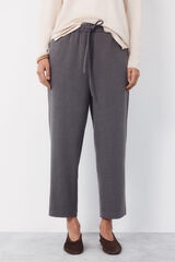 Cortefiel Women's jogger pants Dark grey