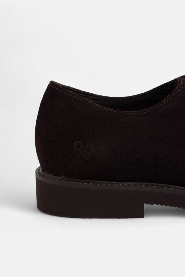 Silbon sapato clássico de croute Castanho