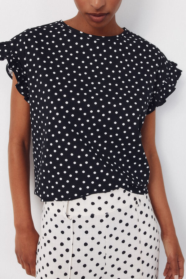 Cortefiel Camisola b&aacute;sica folho Cinzento