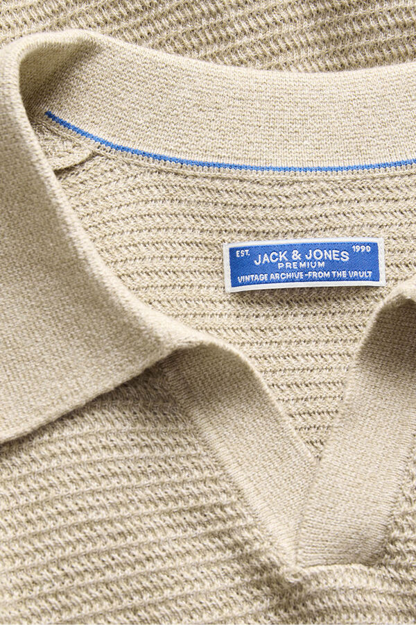 Jack & Jones Camisola descontra&iacute;da em malha Dourado