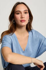 Morgan Camisola manga 3/4 Azul