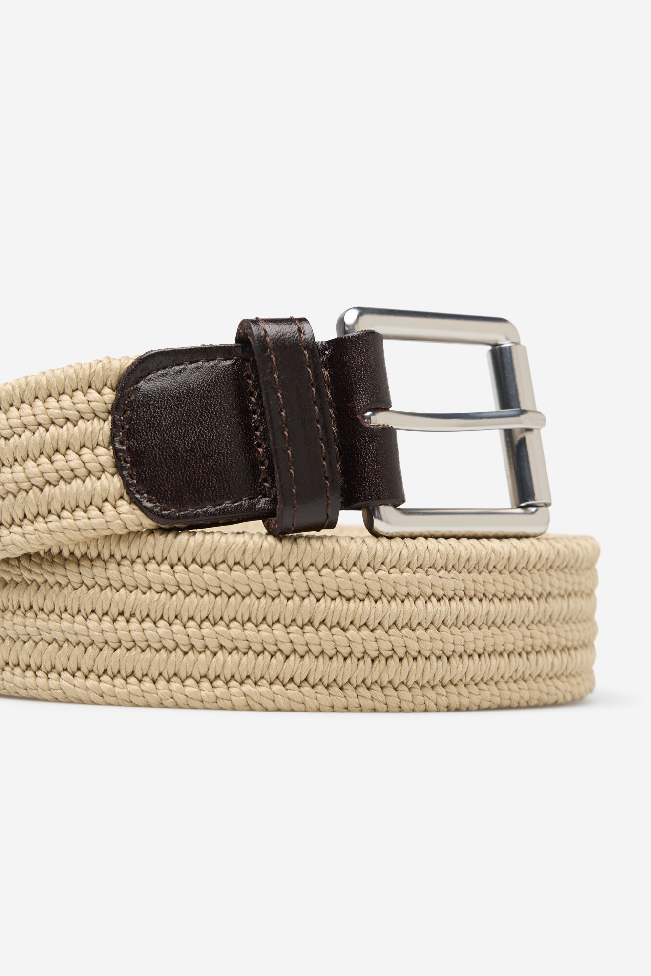 Cortefiel Elastic braided belt