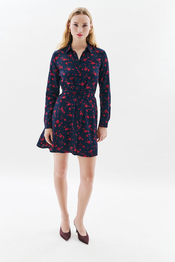 Caroll Vestido Roma2 Azul
