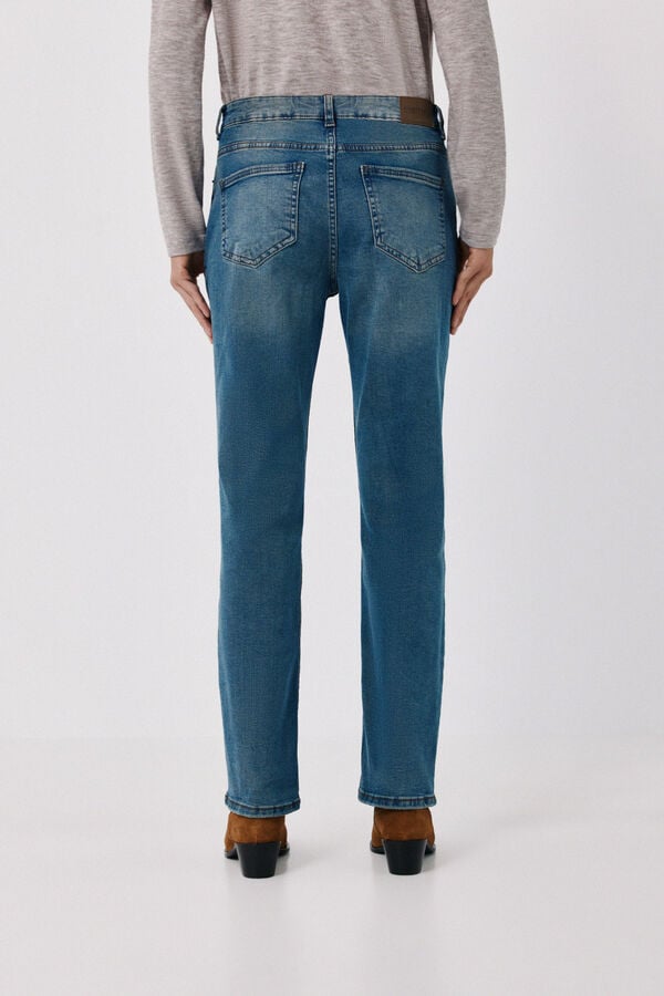 Cortefiel Straight jeans Blue