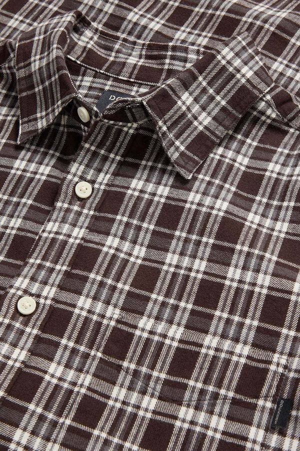 Dockers Camisa slim fit Cinzento