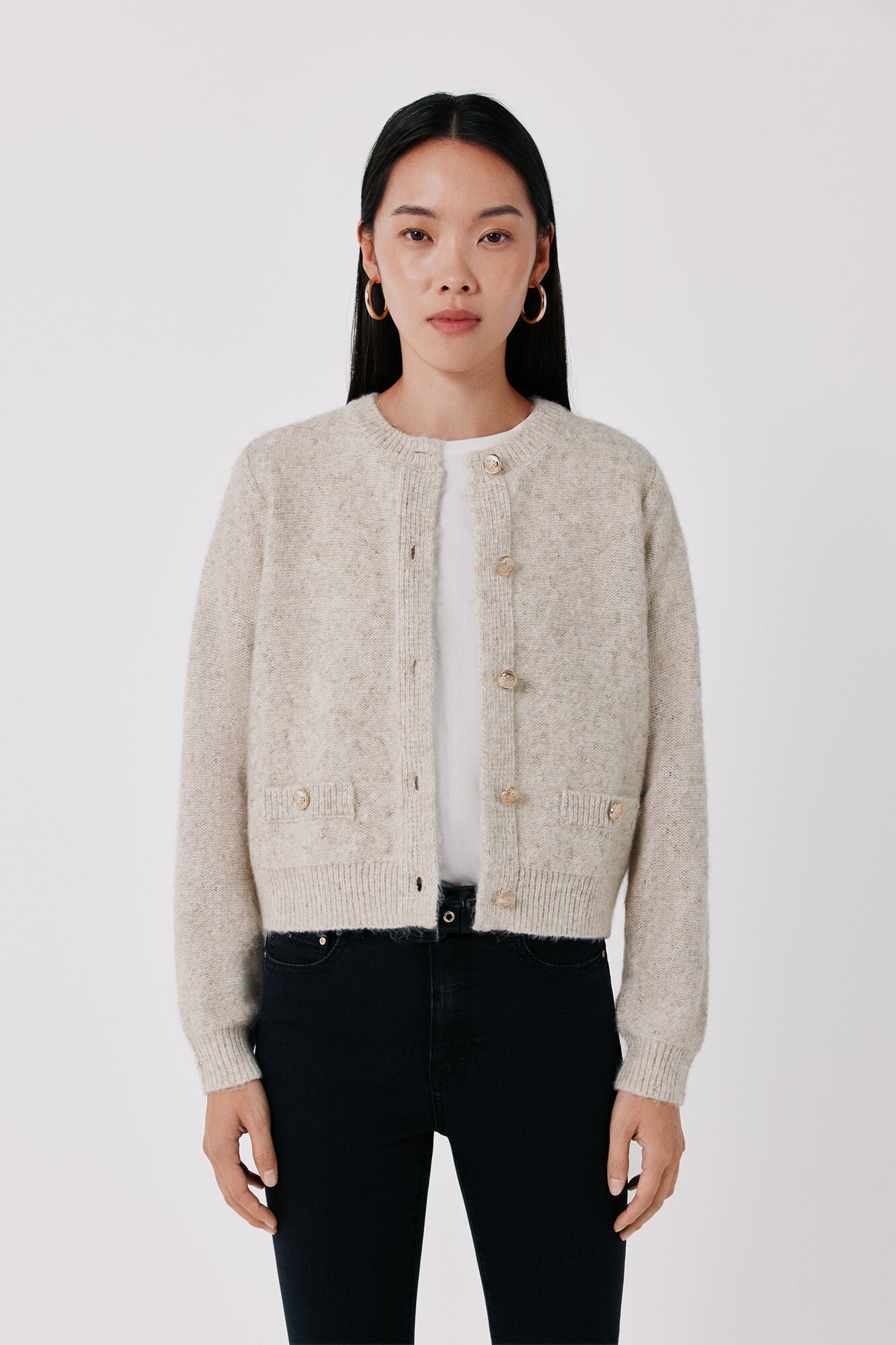 Cortefiel Short button jacket
