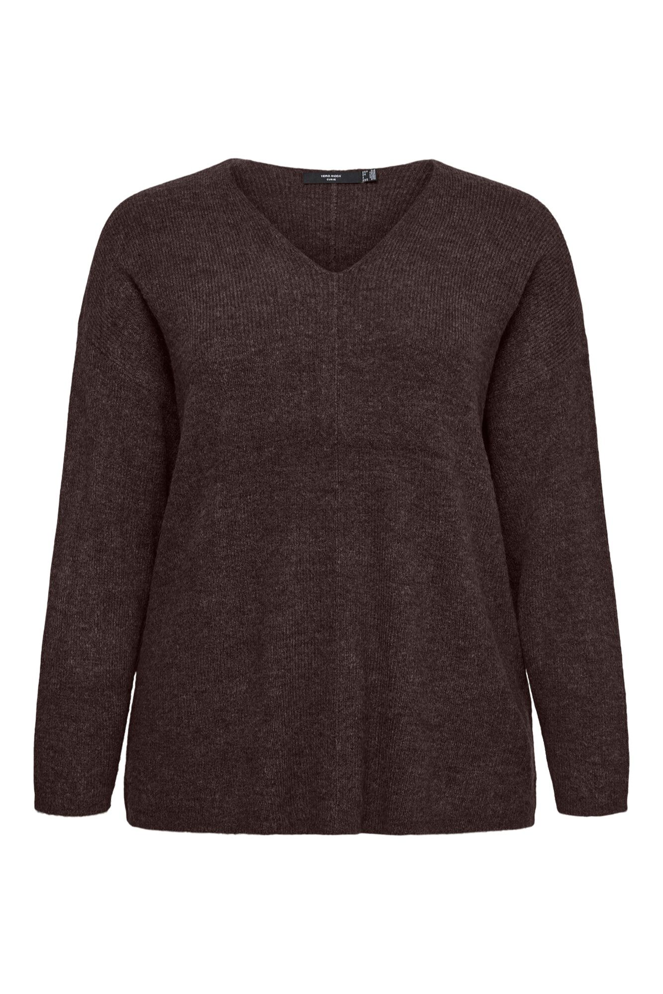 Vero Moda Curve Camisola de malha com decote em bico